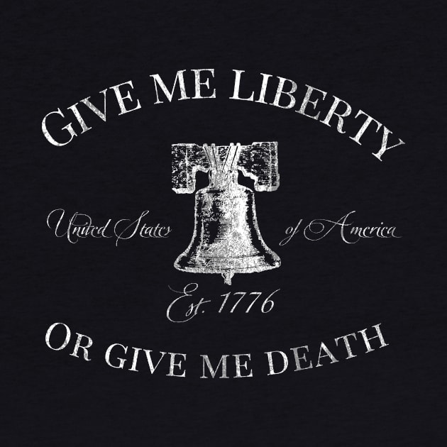 Give Me Liberty Or Give Me Death USA Liberty Bell by HuntTreasures